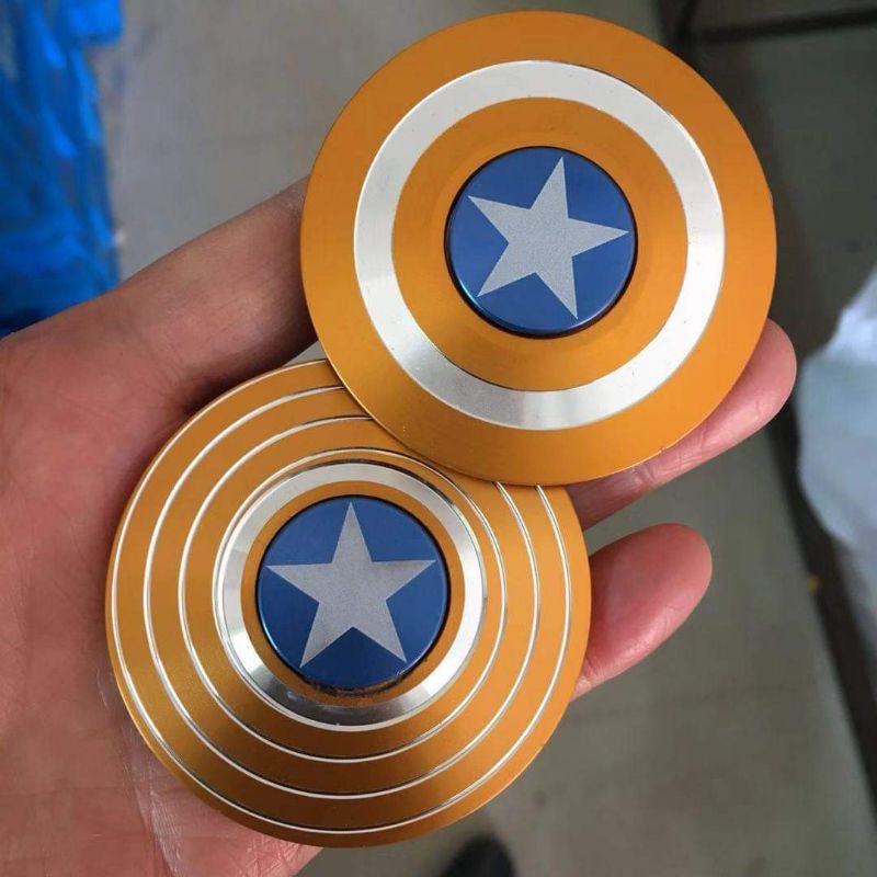 Con Quay Spinner Bạc Đạn 3 Cánh Hoa Văn, Nhôm Phay Bạc Đạn Cao Cấp (Fullbox Hộp Nhôm Alloy)