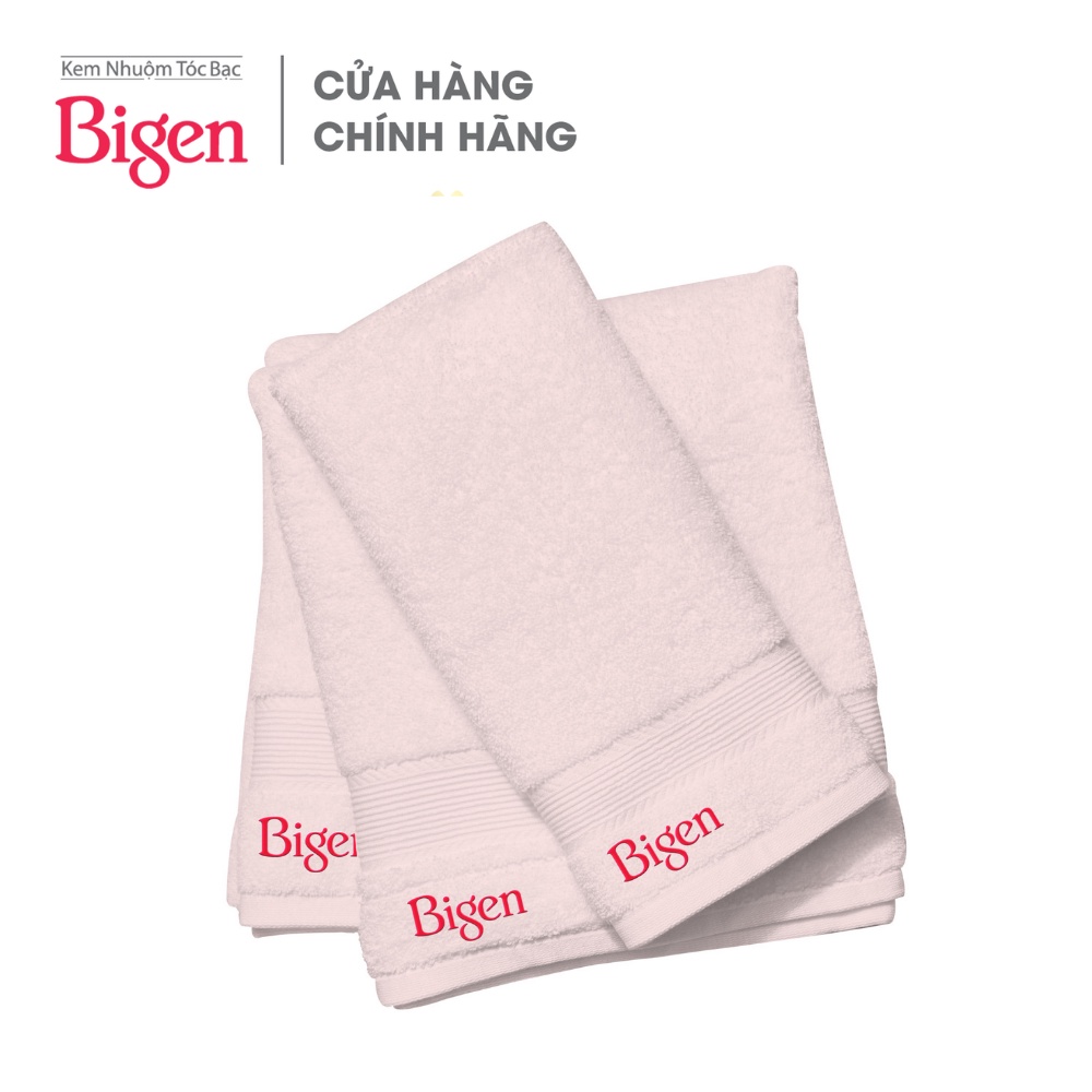 [HB GIFT] Khăn lau tóc cao cấp Bigen hàng tặng không bán