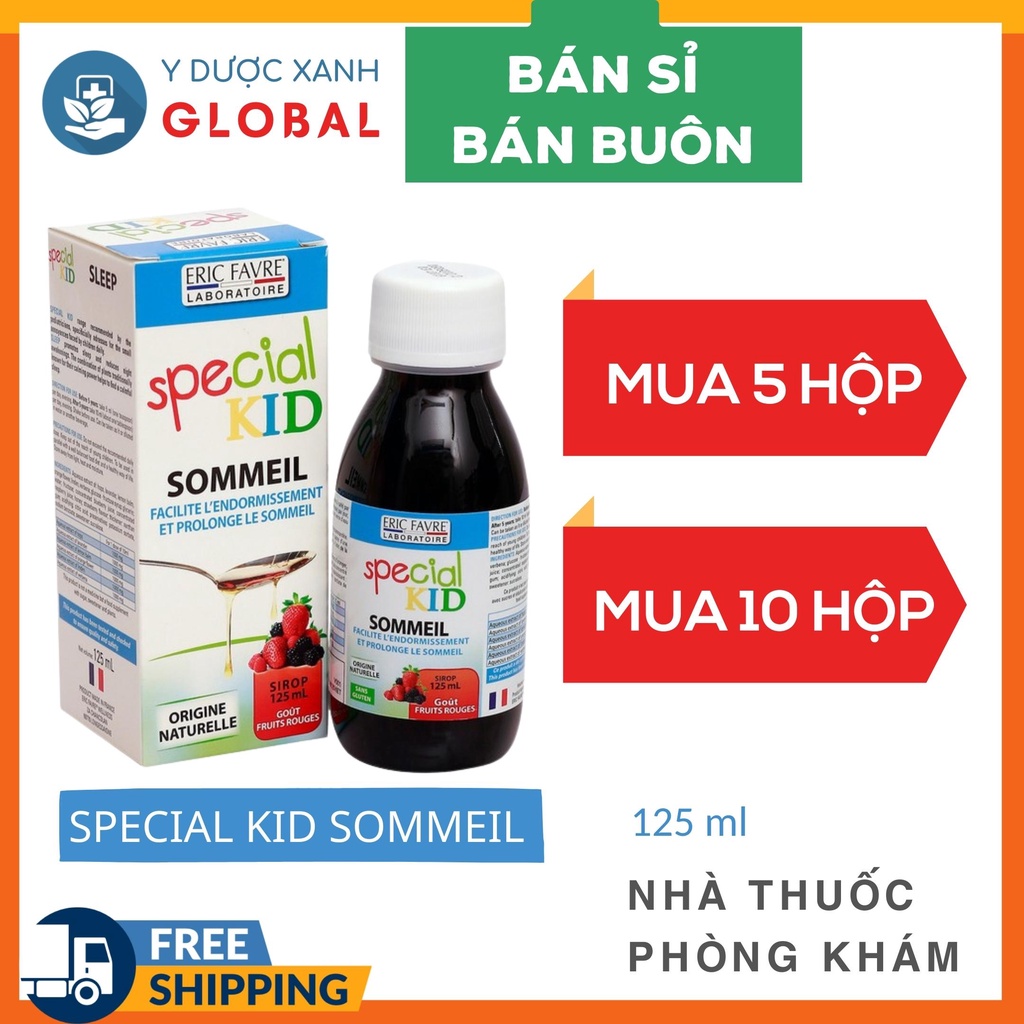 Siro Ngủ Ngon Cho Bé SPECIAL KID SOMMEIL của Pháp - Y Dược Xanh