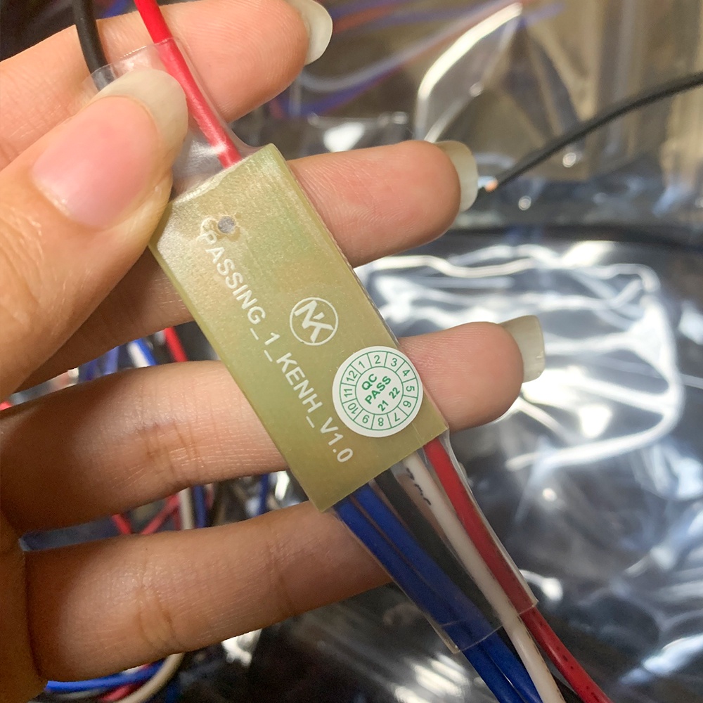 MẠCH PASSING KÉP 1S - KIÊM BẬT/TẮT ĐÈN TRỢ SÁNG, LED NHÁY CHO Ô TÔ, XE MÁY - CHỐNG NƯỚC, CHÁY