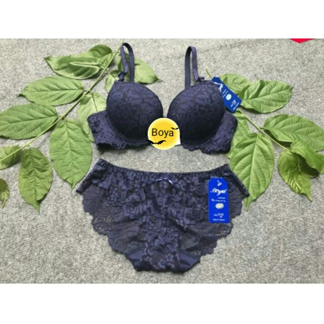 ♥️ Shop Uy Tín ♥️B024.Bộ  Boya  Mút  Dày Vừa Ren  Chính  Hãng Bộ Đồ Lót Nữ Có Bán Lẻ Áo Quần Đồ Lót Nữ