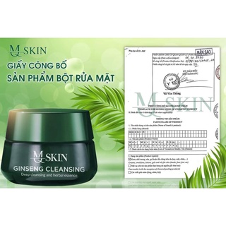 Bột rửa mặt nhân sâm MQ SKIN 50gr