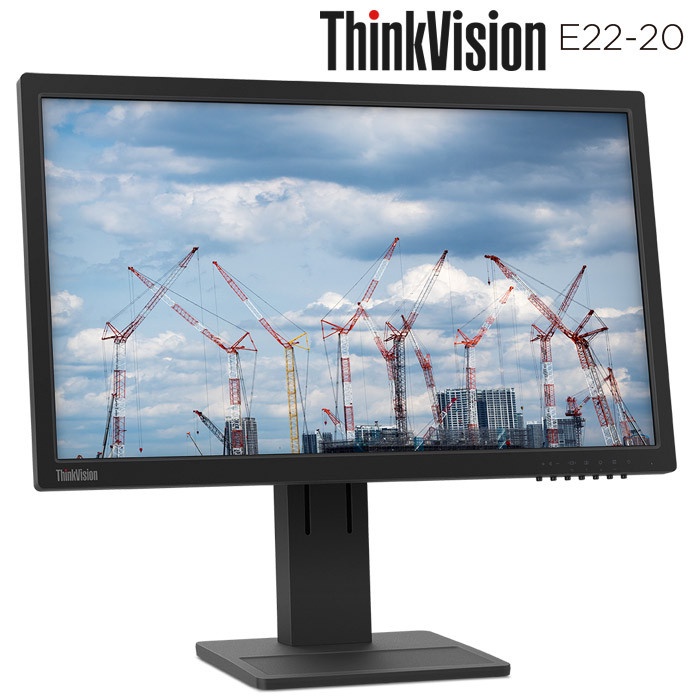 Màn hình Lenovo ThinkVision E22-20 (62A4MAR4WW) 21.5 inch | Full HD (1920 x 1080 - Bảo hành 36 Tháng