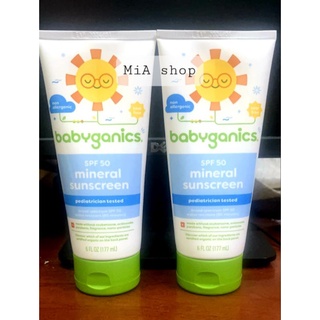 Kem chống nắng Babyganics SPF 50+ Sunscreen cho bé
