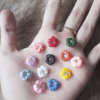 hoa đậu cánh trơn nail