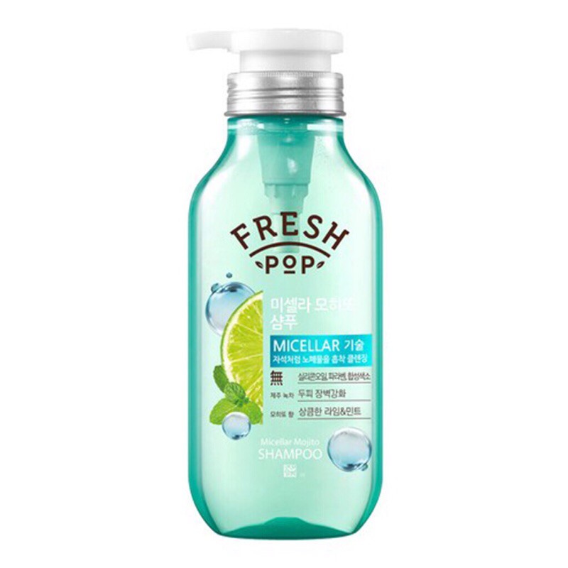 Dầu gội đầu thảo dược Fresh Pop Green Herb Recipe Shampoo 100ml