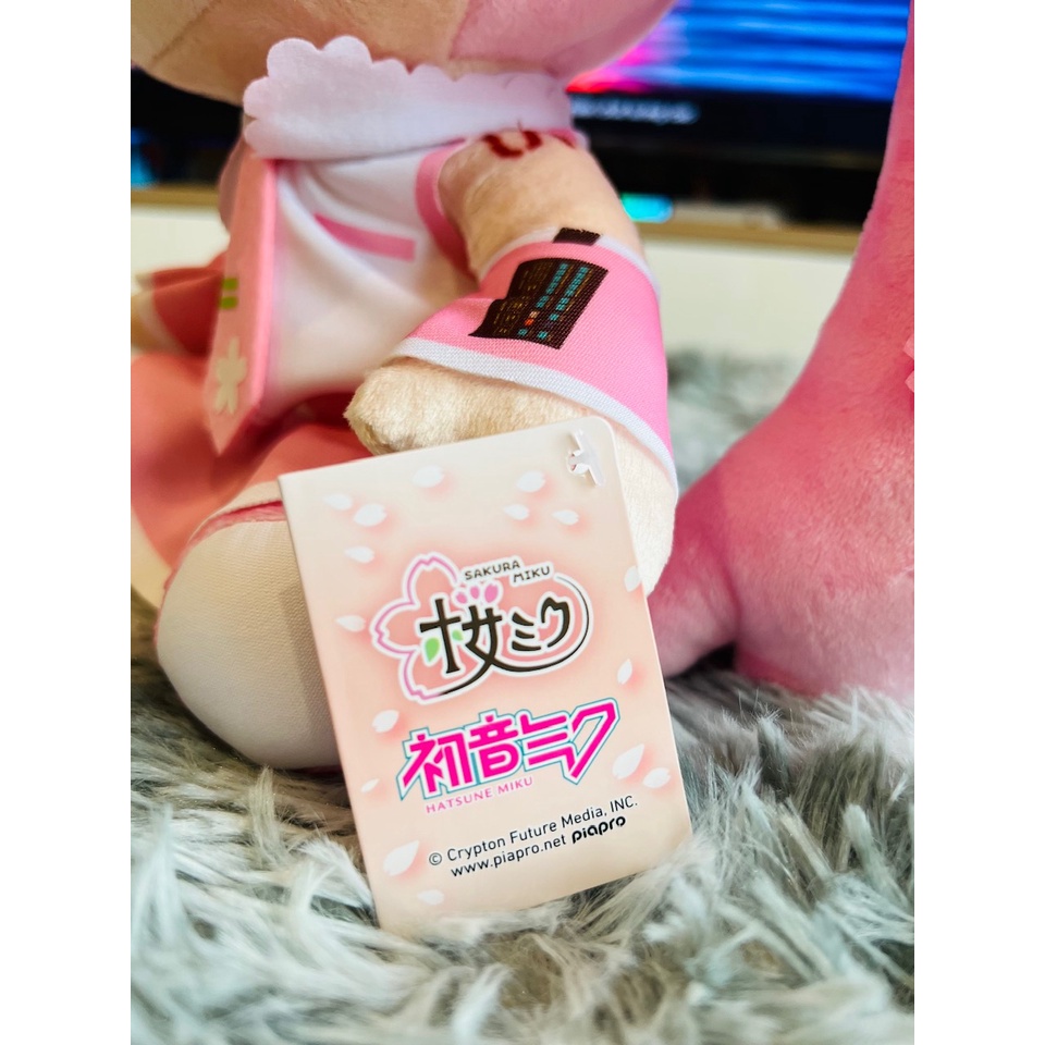 Gấu bông HATSUNE MIKU Phiên Bản Sakura Deformed 2022 - Hàng Nhật chính hãng TAITO