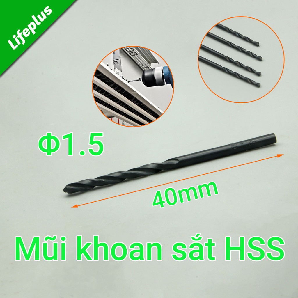 Mũi khoan sắt HHS Waves W200