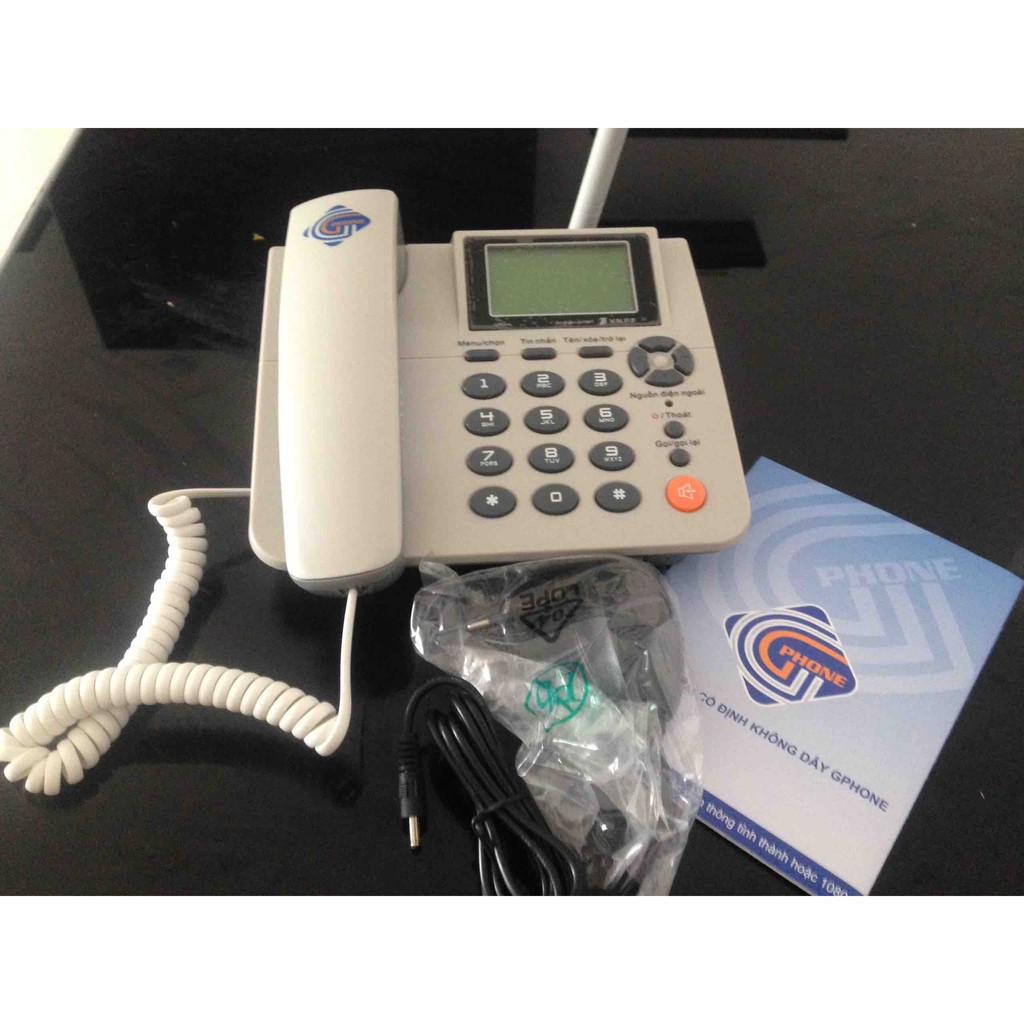 [sale giá gốc]Điện thoại bàn không dây Gphone Vnpt lắp di động, di chuyển toàn quốc