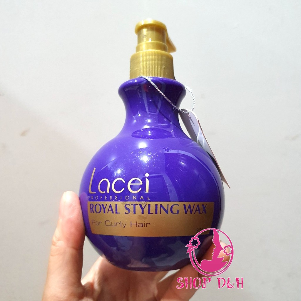 Wax Lacei Royal styling For Curly Hair 300mL tạo kiểu, định hình kiểu tóc giữ nếp tóc lâu, bồng bềnh