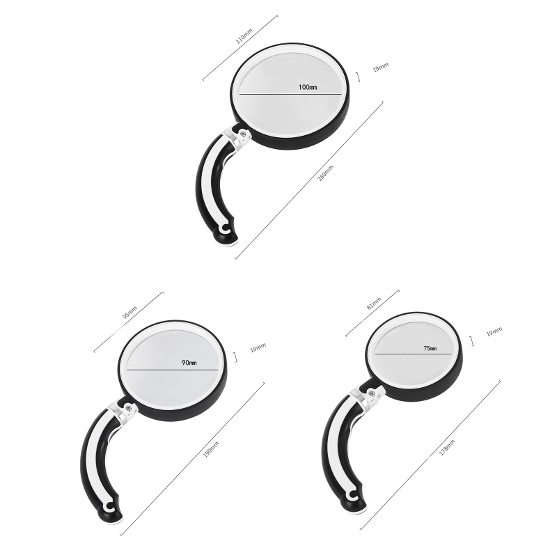 Kính Lúp Cầm Tay 2X / 2.5X / 3.5X Có Thể Xoay Dùng Sửa Chữa Tiện Dụng