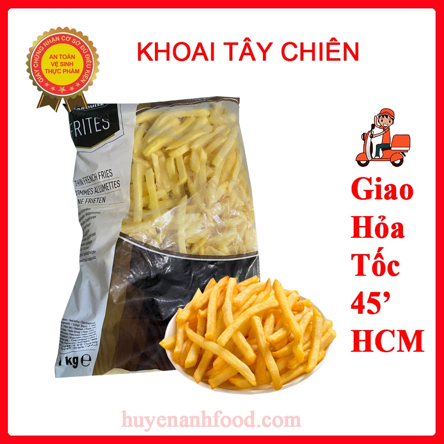 Khoai tây chiên cọng Bỉ túi 1kg