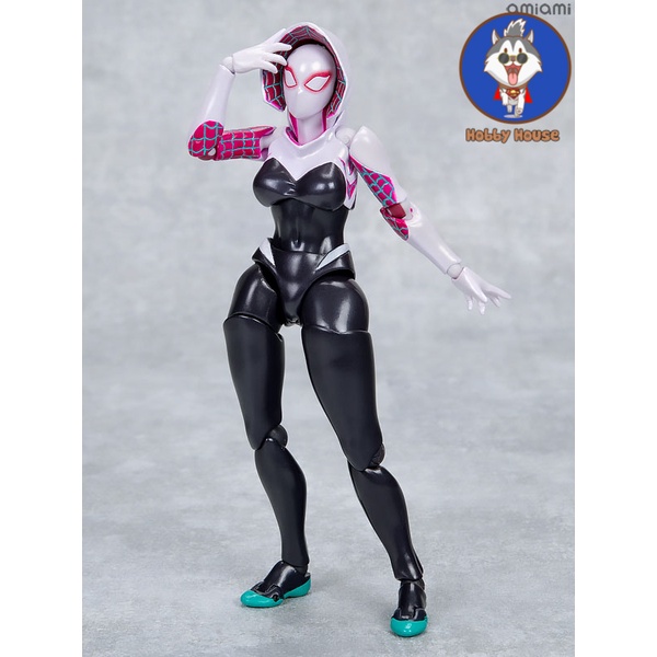 Mô Hình Chính Hãng Spider Gwen Amazing Yamaguchi No.004 Spider man series