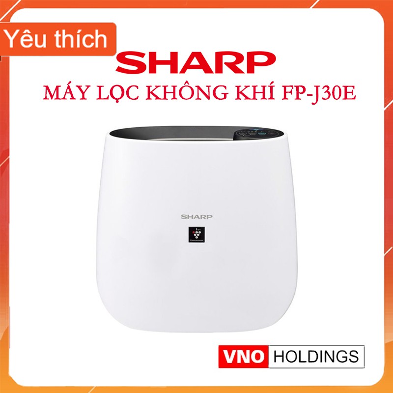 Máy Lọc Không Khí Cao Cấp Sharp FP-J30E Ion Plasma Diệt Khuẩn , Khử Mùi - Hàng Chính Hãng