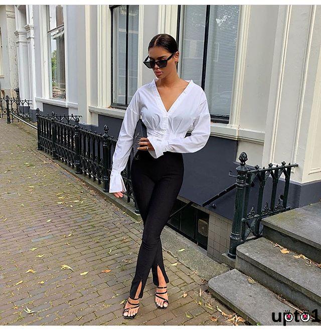 Quần Ống Loe Xẻ Tà Thời Trang Công Sở Cho Nữ | BigBuy360 - bigbuy360.vn