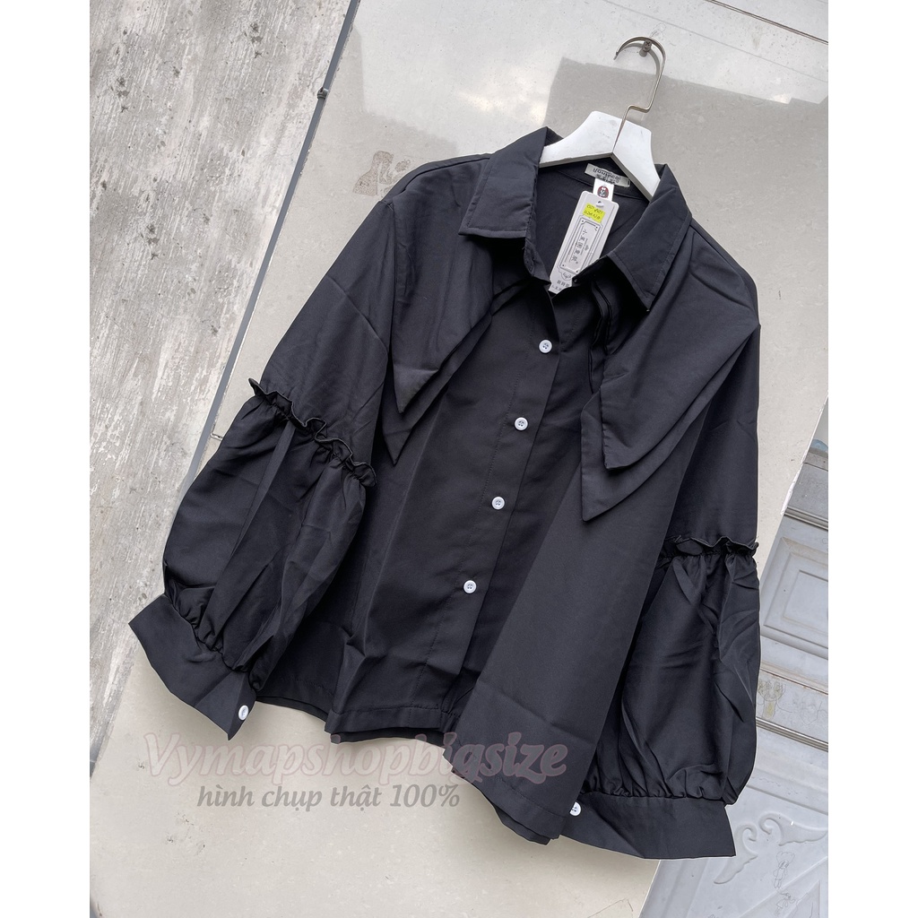 Sơ mi cổ đôi ulzzang bigsize