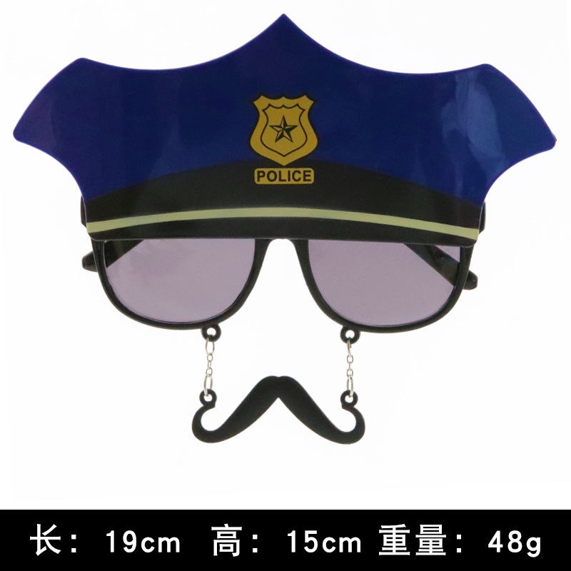 Mắt Kính Hóa Trang Halloween Hình Bộ Râu Ngộ Nghĩnh