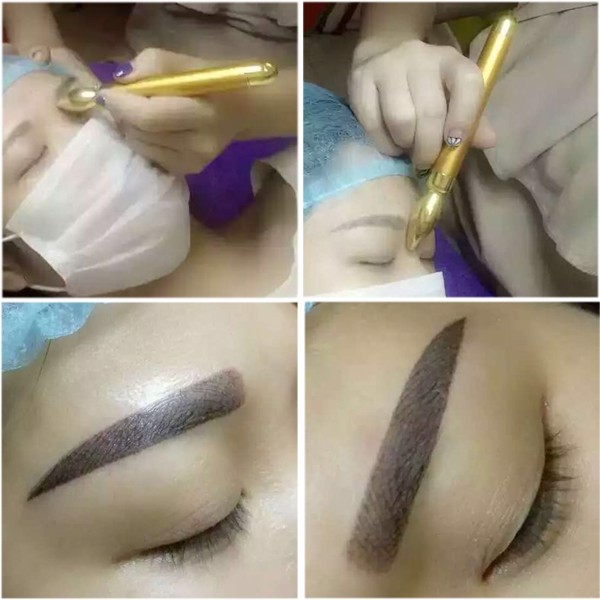 Bút massage Môi Mày sau phun xăm B195