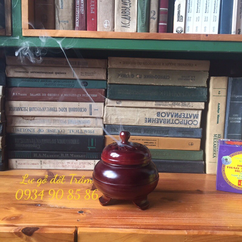 Lư gỗ xông trầm