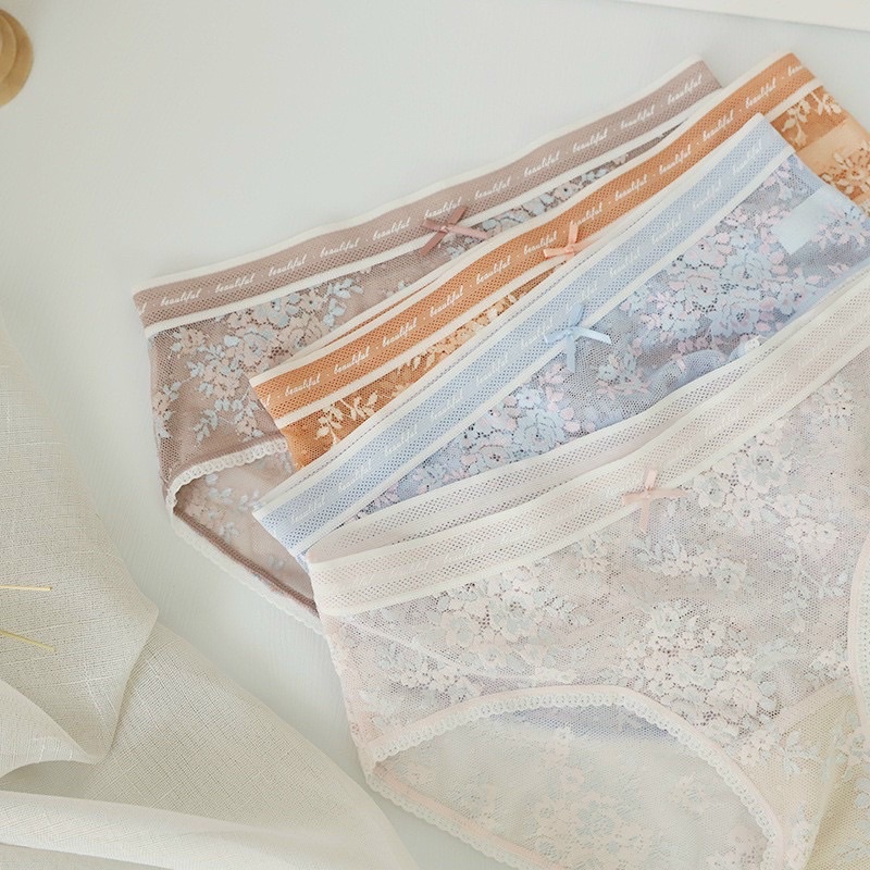 Combo 5 Quần Lót Ren Nữ Cao Cấp. Quần lót ren mỏng sexy