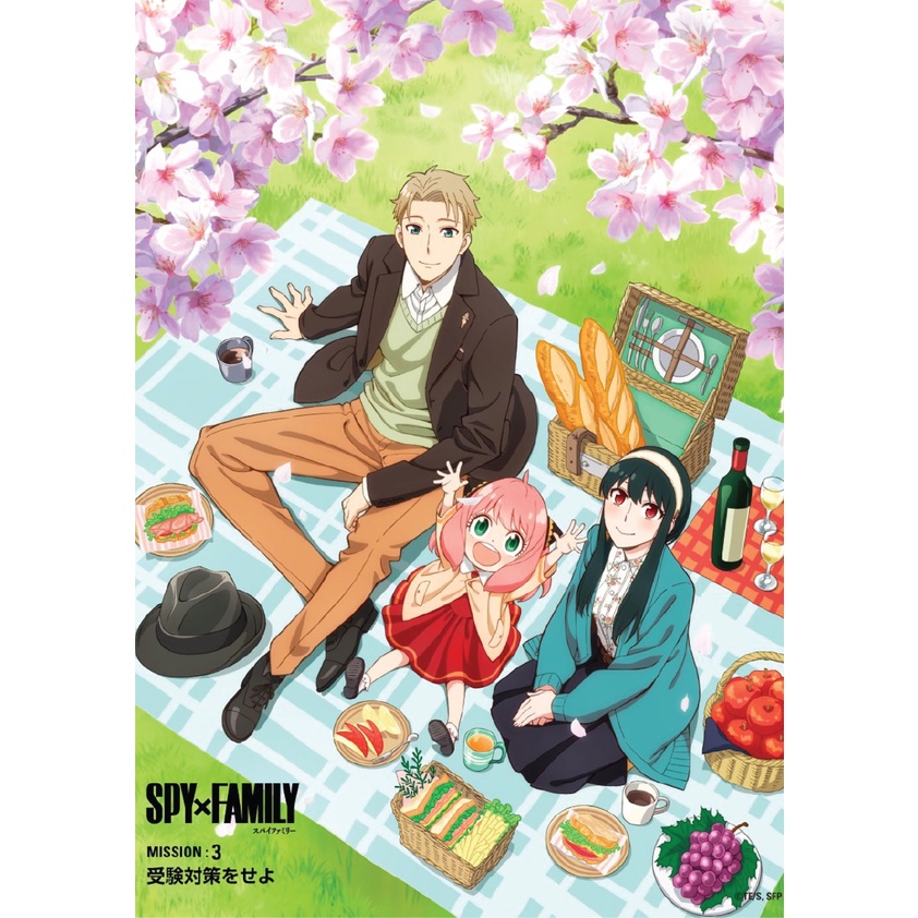 Poster Anime Psy x Family GIẤY DECAL Tranh Dán Tường Anime Psy x Family PT07