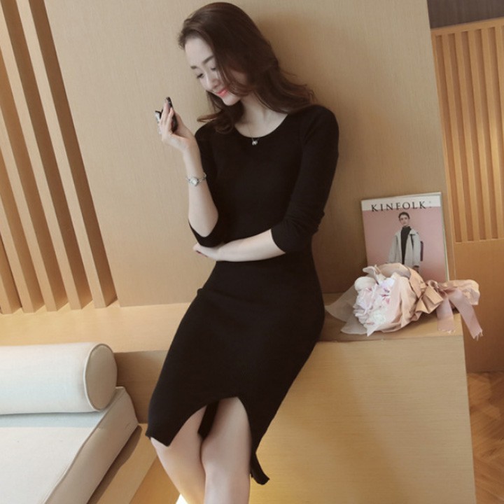 Đầm len quý phái - VA-321i