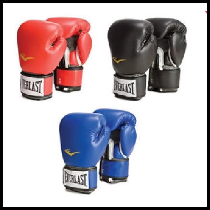 Găng tay tập Boxing Everlast Pro - 8Oz màu xanh dương