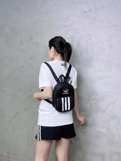 [full tag code] Balo Adidas mini 3 sọc
