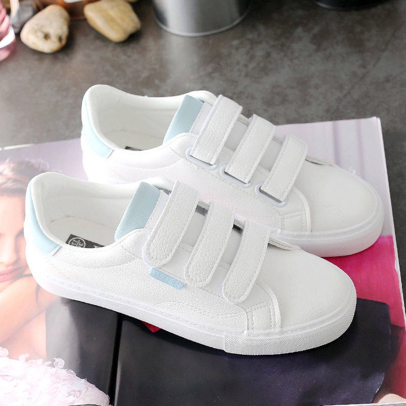 Giày Thể Thao Khóa Dán Thời Trang Thu Xuân Năng Động Dành Cho Bé Gái 10-11 - 12-13 - 15 Tuổi