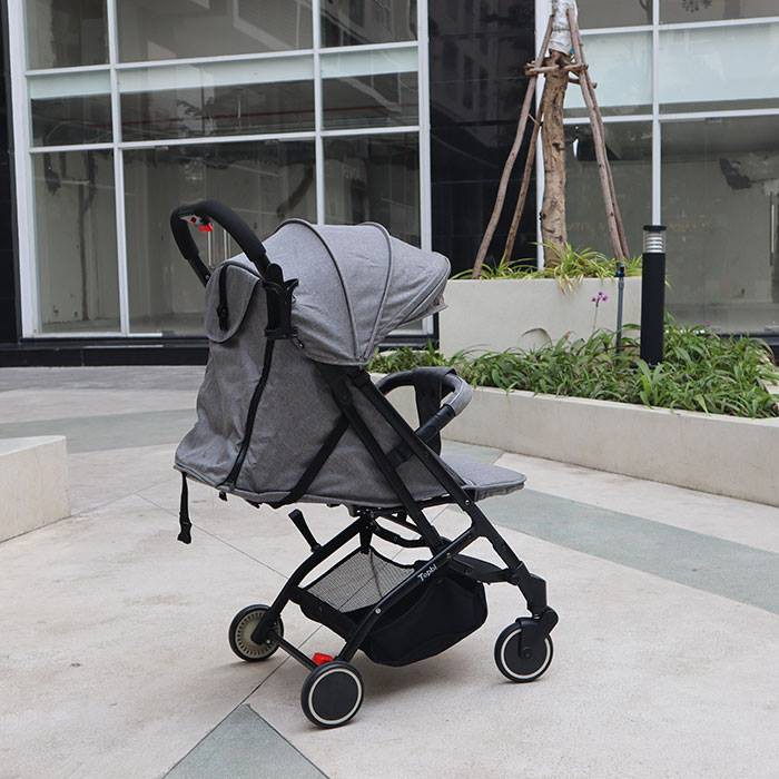 Xe đẩy có Vali kéo Topbi BABY PLAZA A8