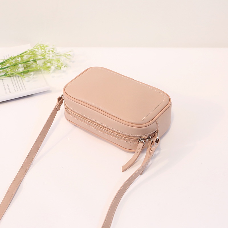 Túi Đeo Chéo mini Hình Vuông Đơn Giản Thời Trang Hàn Quốc Cho Nữ