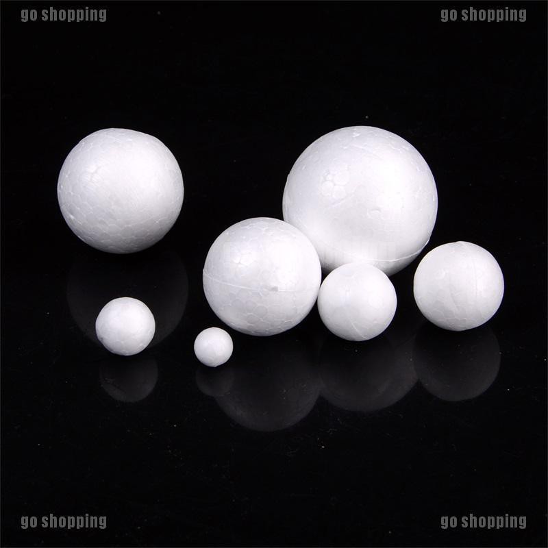 {go shopping}20/40/100 PCS 10-40mm Modelling Polystyrene Styrofoam Foam Ball