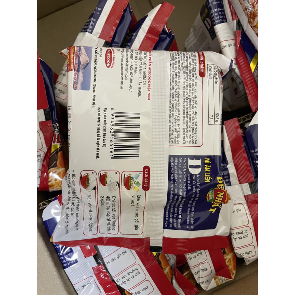 LỐC 05 GÓI MÌ Omachi