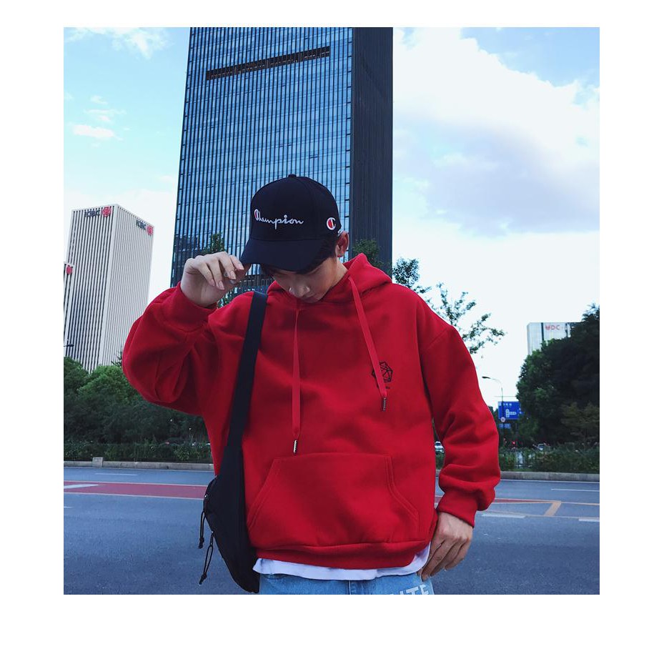 Áo khoác hoodie nam 4YOUNG phong cách Hàn Quốc Cầu Vồng