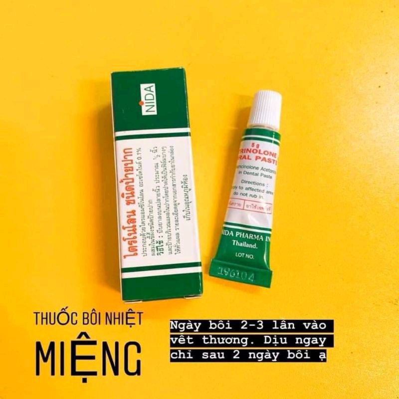 Tuýp bôi nhiệt miệng Thái Lan