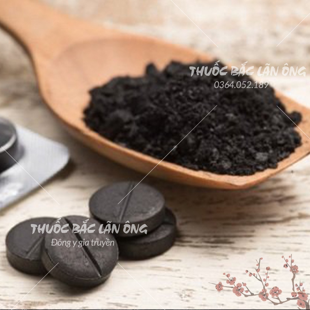 Bột than hoạt tính nguyên chất 100g (Bột tinh than tre)