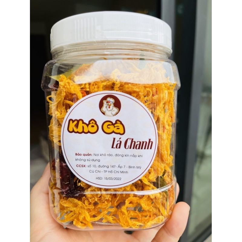 500gr Khô gà lá chanh loại 1 | BigBuy360 - bigbuy360.vn