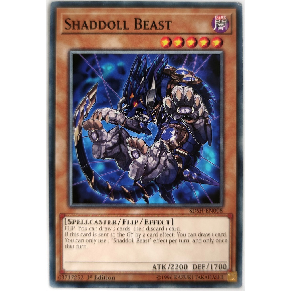 [Thẻ Yugioh] Shaddoll Beast |EN| Common