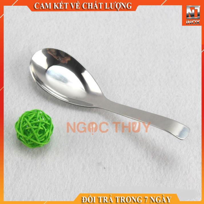 Muỗng inox thìa phở cao cấp sáng bóng dày bền đẹp