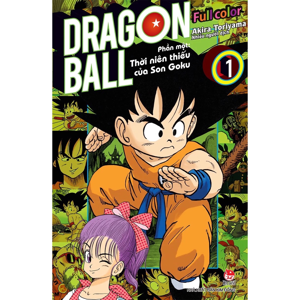 Sách - Dragon ball full color - Truyện tranh trọn bộ lẻ tập