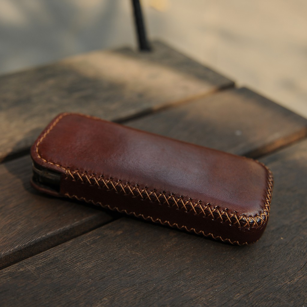 Bao da Nokia 8800/6700 handmade - Da bò thật 100% - Bao điện thoại handmade miễn phí khắc hình