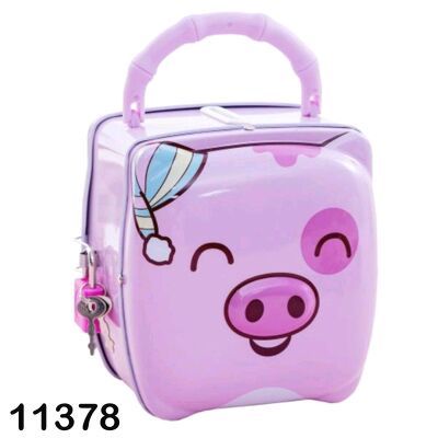 Ống heo bằng sắt xinh xắn cho bé, 2 màu - Bigbaby Shop