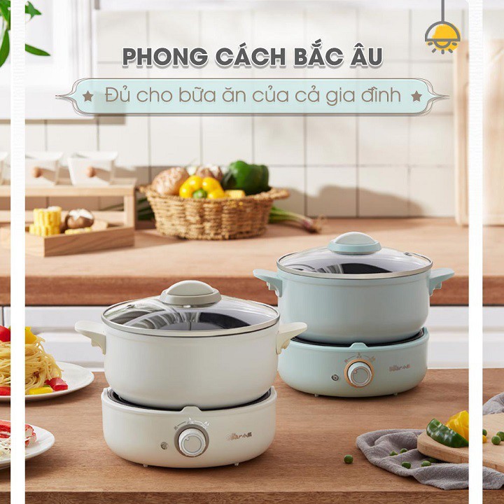 Nồi lẩu, nướng, chiên, xào điện đa năng DHG-B25Z1