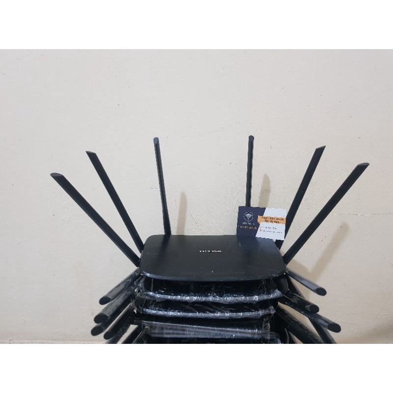 Bộ phát WiFi Tplink 6 râu 2 băng tần tốc độ 1750mbps