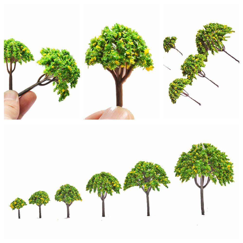 CONOPERY Bộ 12 Cây Xanh Nhân Tạo Bằng Nhựa Dùng Trang Trí Tiểu Cảnh