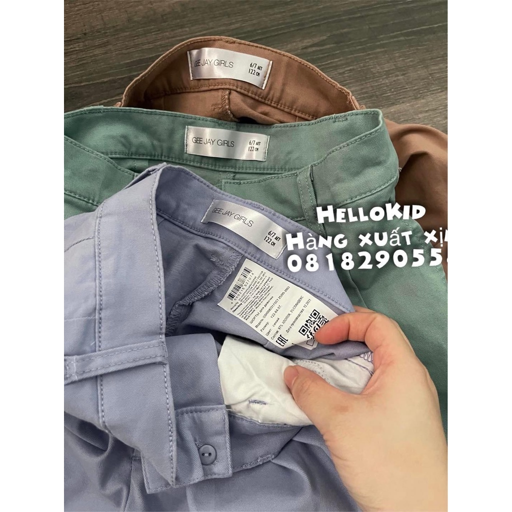 Q79 - Quần soc kaki GJ bé gái | BigBuy360 - bigbuy360.vn