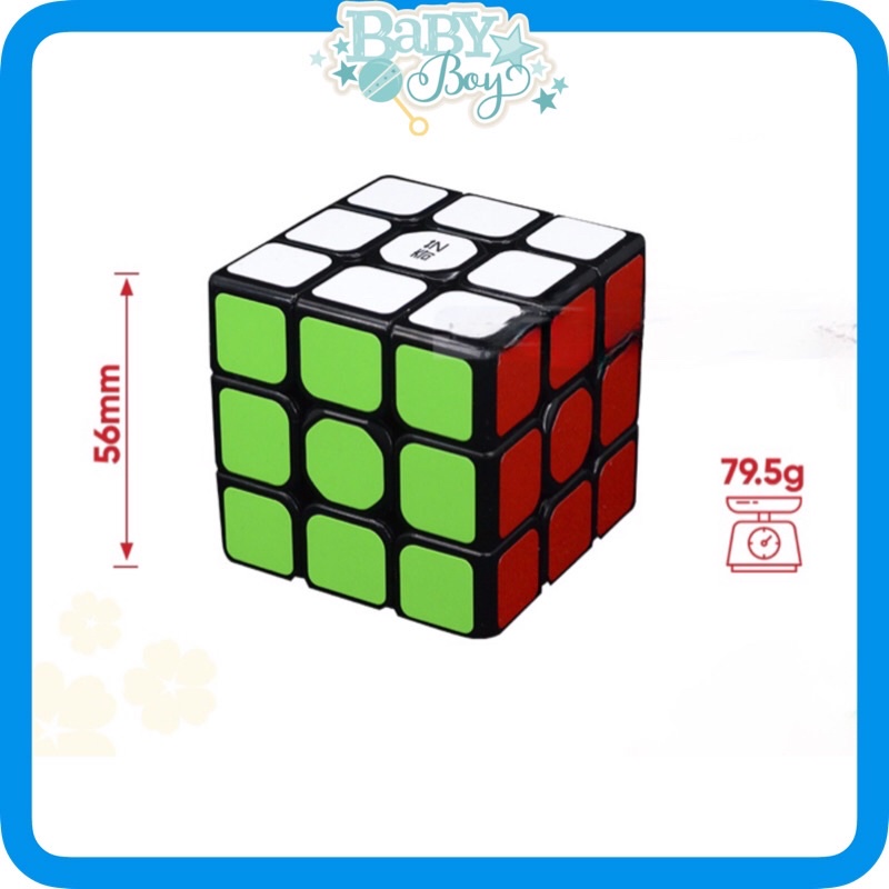Rubik 3x3 QiYi Sail W Rubic 3 Tầng Khối Lập Phương 3x3x3 Đồ Chơi Thông Minh