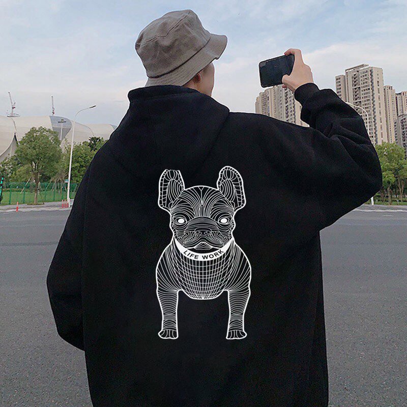 Áo Hoodie in hình chó PUG cực chất [FREESHIP] Áo nỉ unisex dày dặn,hoodie nam nữ đẹp, áo hoodie đẹp,  áo đôi sweater đẹp