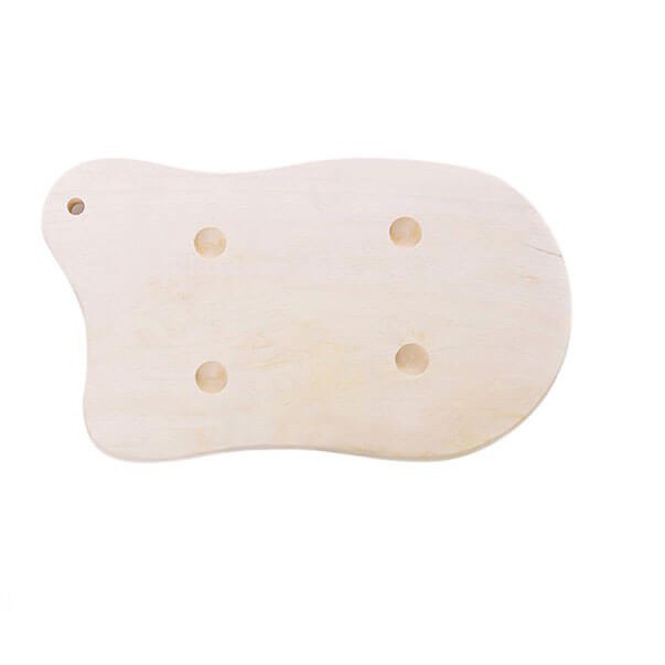 Chảo Bò Né , Bò Bít Tết  Bằng Gang Chống Dính Kèm Đế Lót Gỗ Hiệu Dragon