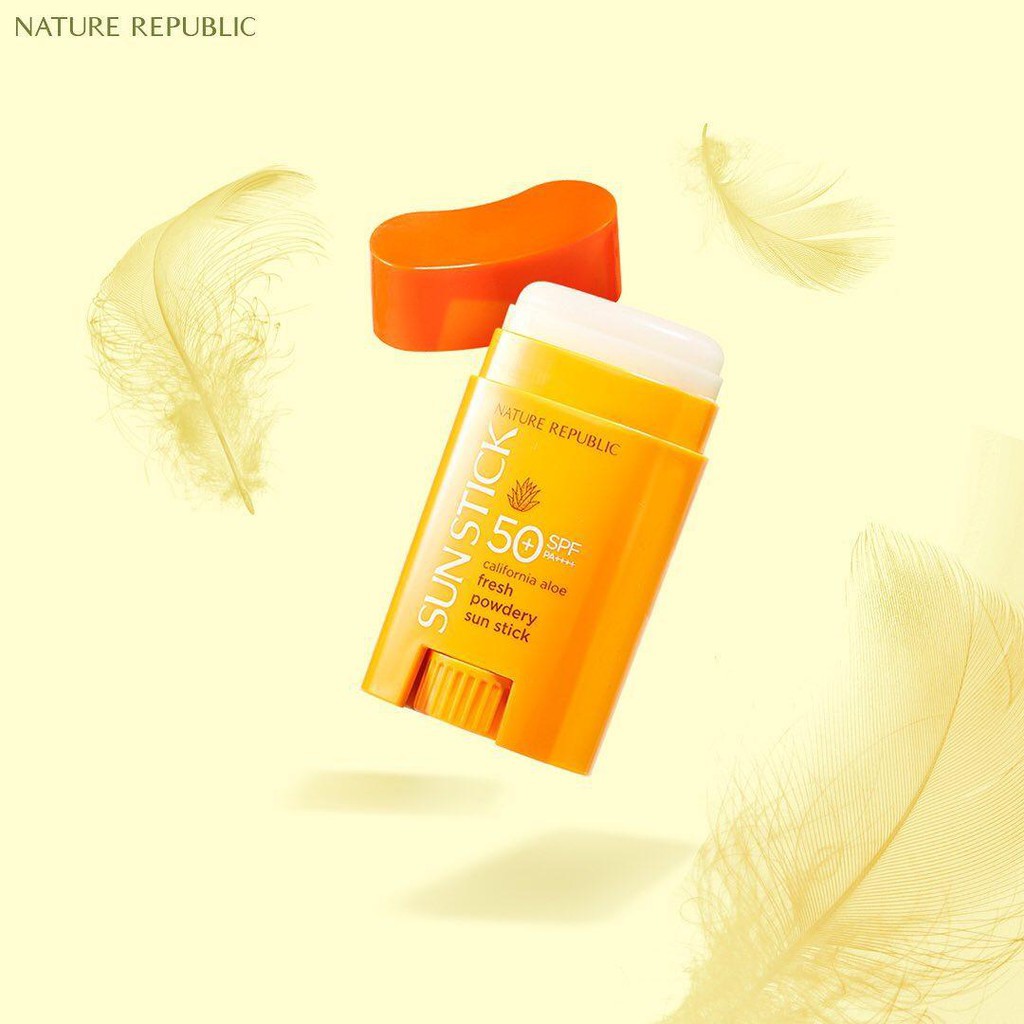 Kem chống nắng dạng thỏi Nature Republic California Aloe fresh powdery sun stick SPF50+ PA++++